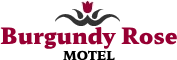 Burgundy Rose Motel in New Zealand Burgundy Rose Motel Logo